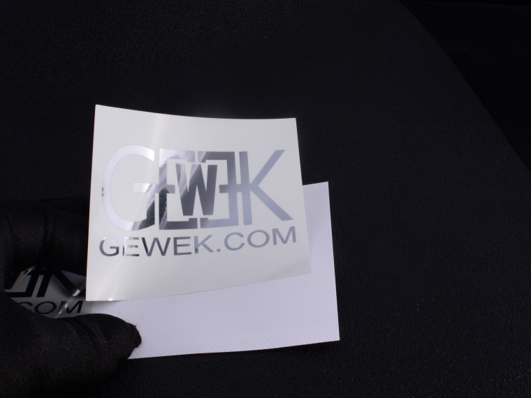 亮銀PET標(biāo)簽