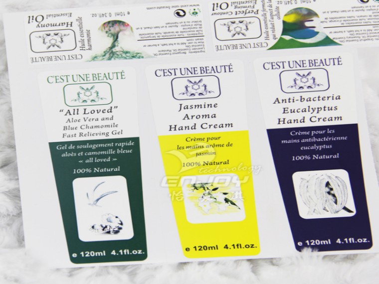 亮白PET標(biāo)簽