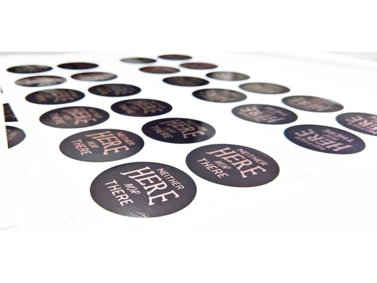 亮銀PET標(biāo)簽