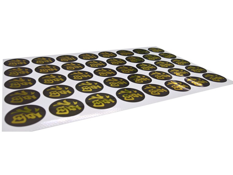 亮銀PET標(biāo)簽